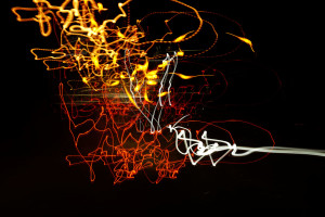 Linsenkunst Kreativ-Fotoreise Rhodos - Lichter am Abend im Mandraki-Hafen